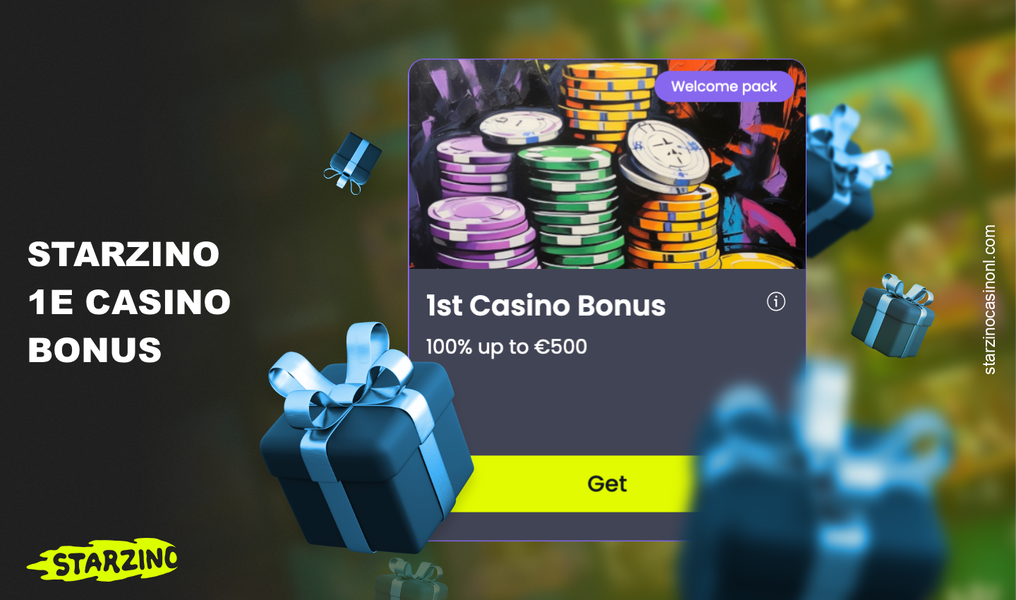 Nieuwe Starzino gebruikers uit Nederland hebben de kans om een royale casino bonus te krijgen voor hun eerste storting