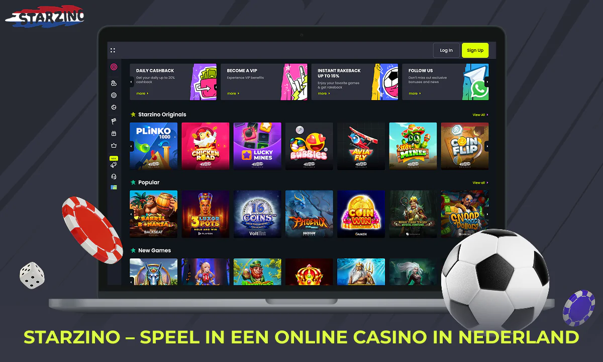 Starzino Online Casino voor Nederlandse spelers