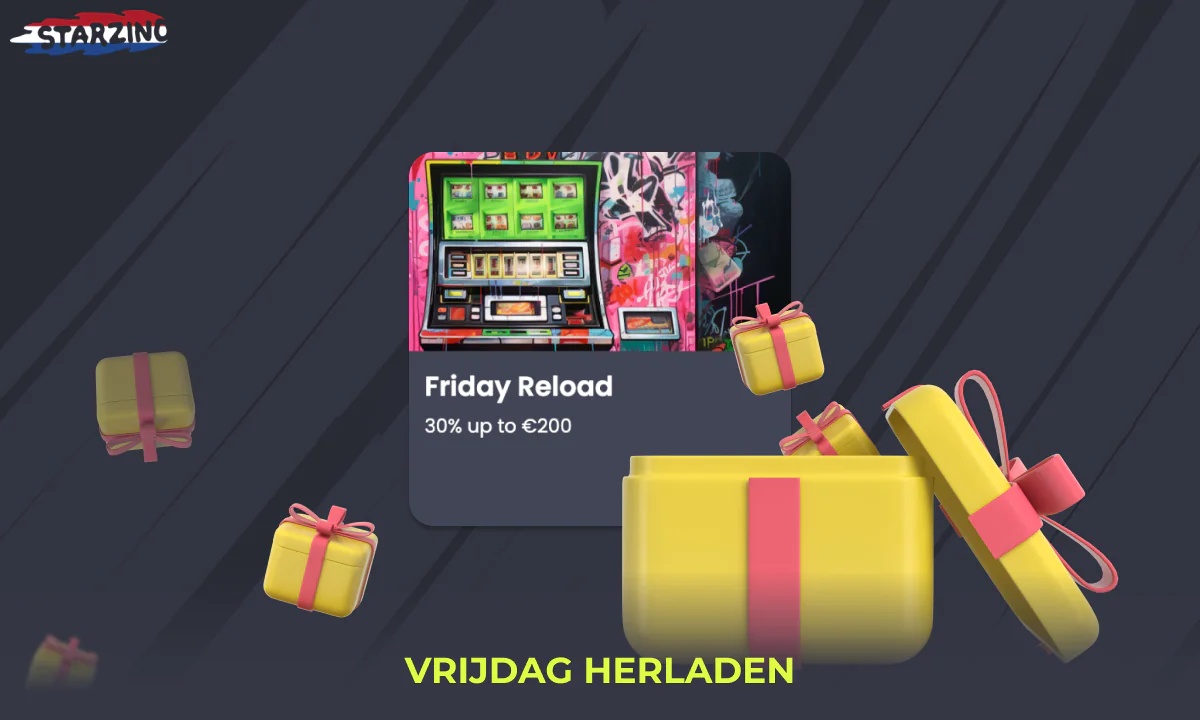 Starzino's herlaadbonus op vrijdag voor spelers