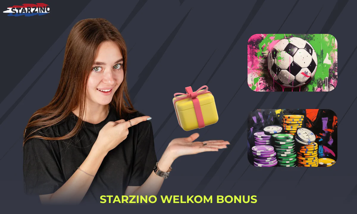 Starzino geeft welkomstbonussen aan alle nieuwe gebruikers